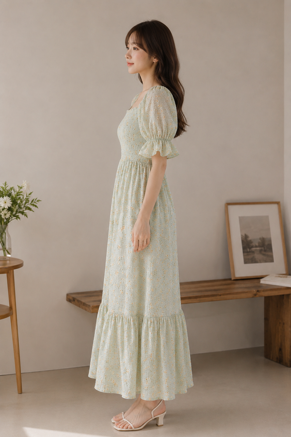 Sunnydale Maxi Dress in Green