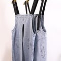 Pinafore Dress Denim-Blue Product View 2