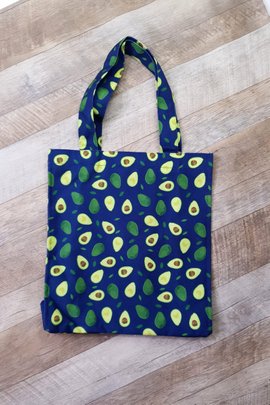 Avocado Tote Bag Set-Navy Blue