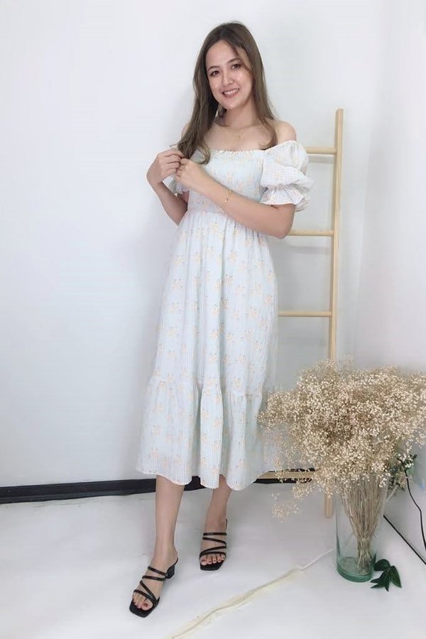 Sunnydale Maxi Dress in Peach